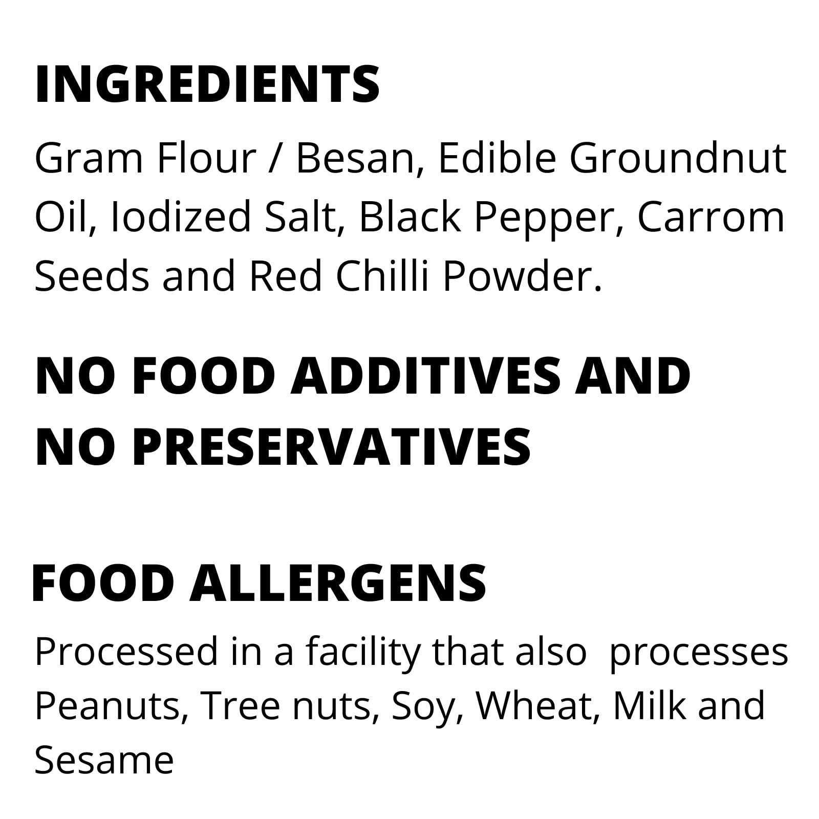Gelda Namkeen Gelda Namkeen - Kadak Teekha Bhujia (Crorepati Sev), Spicy Namkeen, Authentic Regional Taste of Indore, Party Snack - 500gm