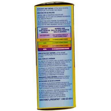 Tampax Tampax Cardboard Applicator Tampons, Regular Absorbency - 20 Count