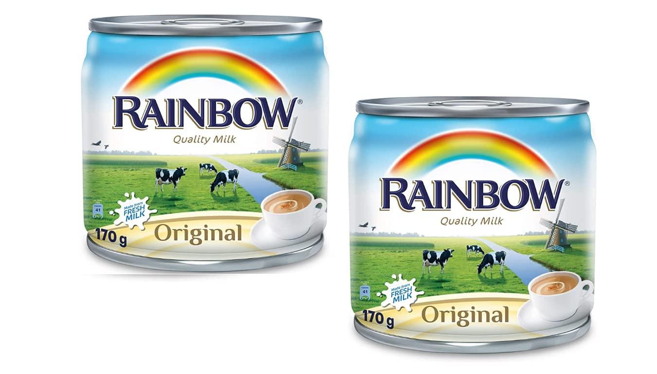 Generic Rainbow Quality Milk Original Fresh Milk (Pack of 2) 170g