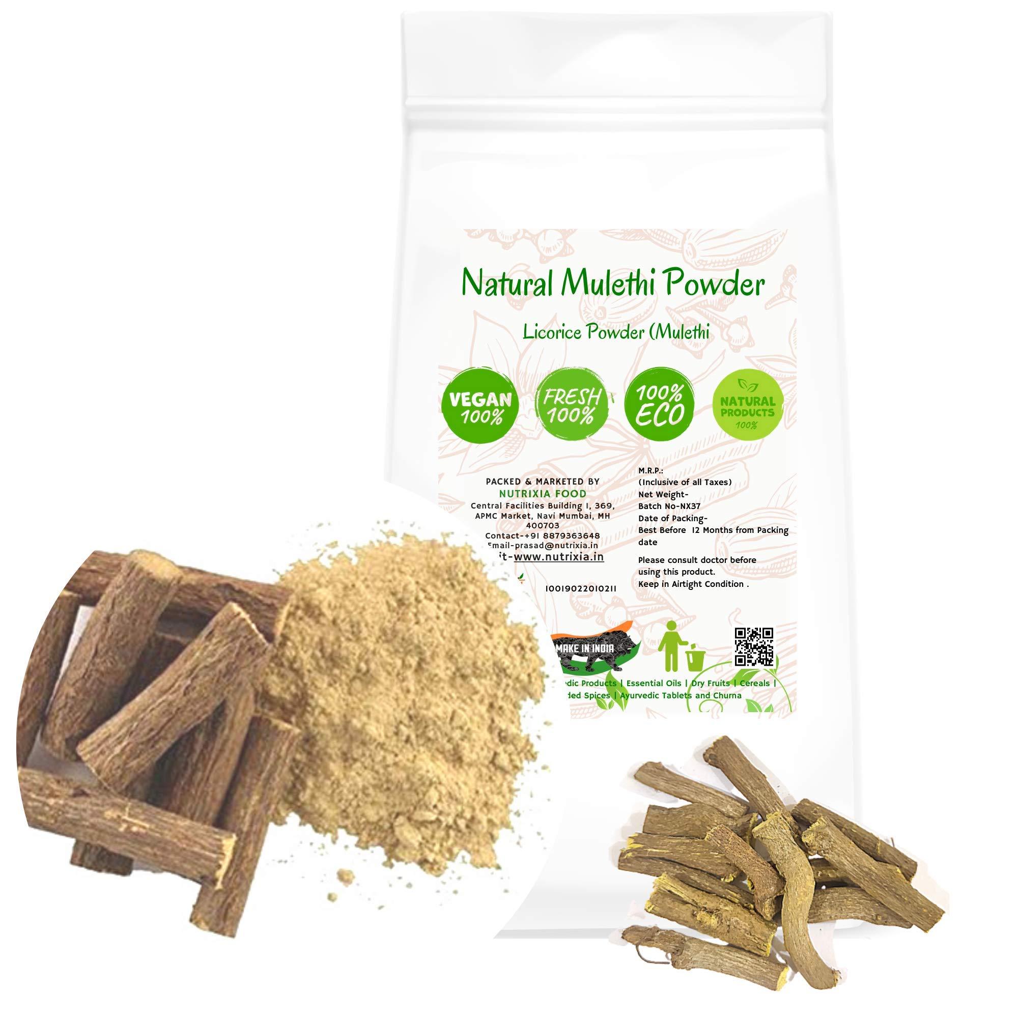 Generic Mulethi Powder-Licorice Root Powder/Glycyrrhiza glabra/Muleti Powder (50 Gms)