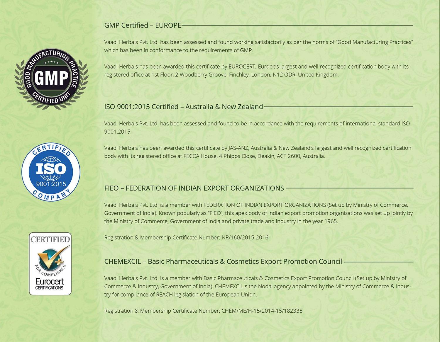 VAADI HERBALS Vaadi Herbals Soothing And Refreshing Pedicure Manicure Spa Kit, 640g