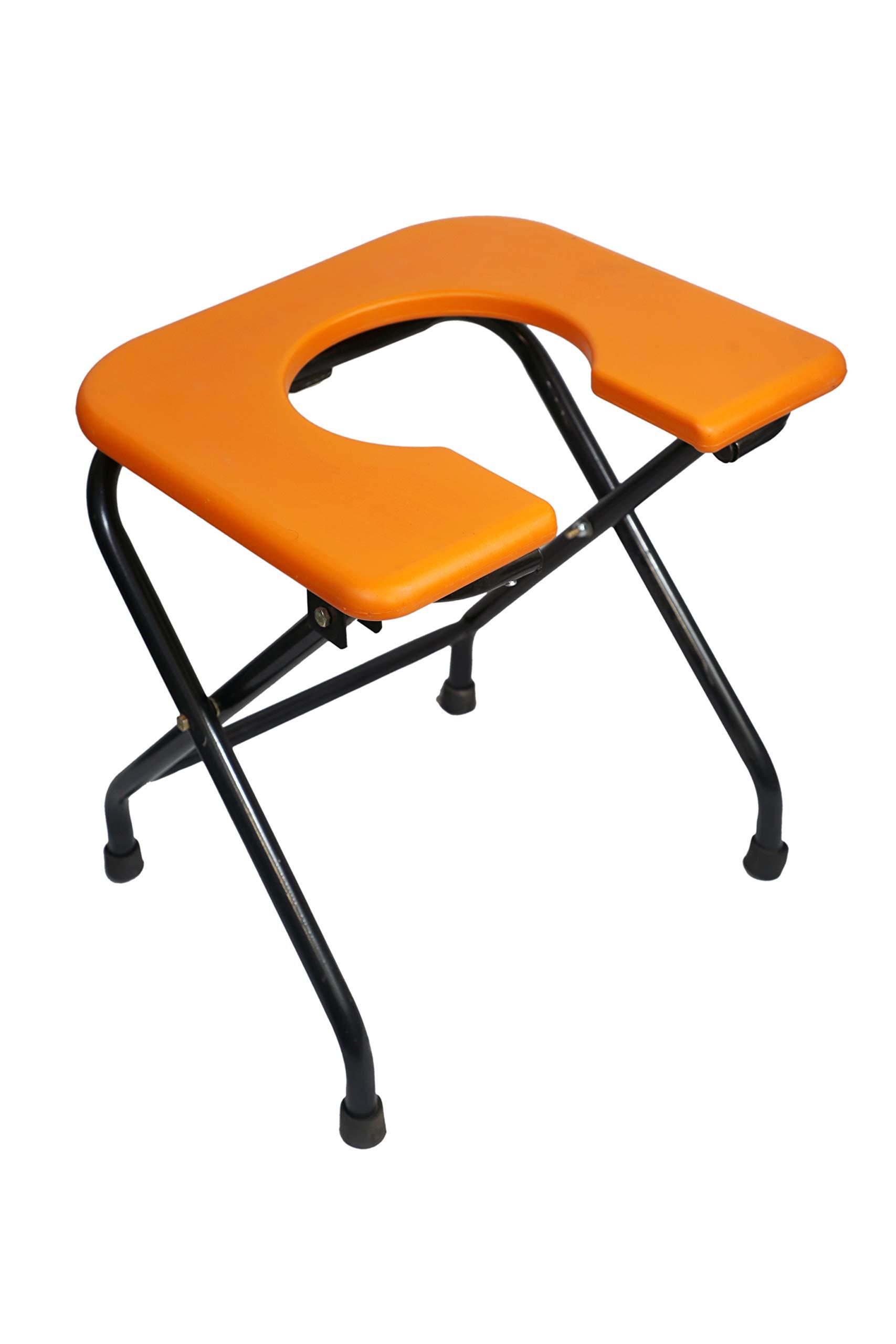 Riddan Ortho Care Radiant Traders Foldable Commode (Weight Capacity 110 kg) Adullt