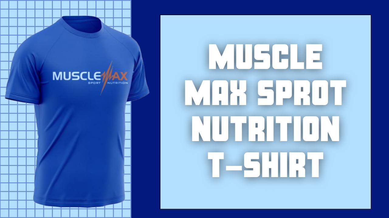 MUSCLE MAX SPORT NUTRITION Muscle Max Advanced Weight Gainer Supplement Powder 3kg weight 6.6lbs 100 Serving per Container with Free Shaker S-shirt (Vanilla)