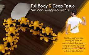 TODAY HEALTH TOnourish Flexible Massager Stick Rollers, Relief from Sore Muscles of the Back, Shoulder and Neck, Easy use