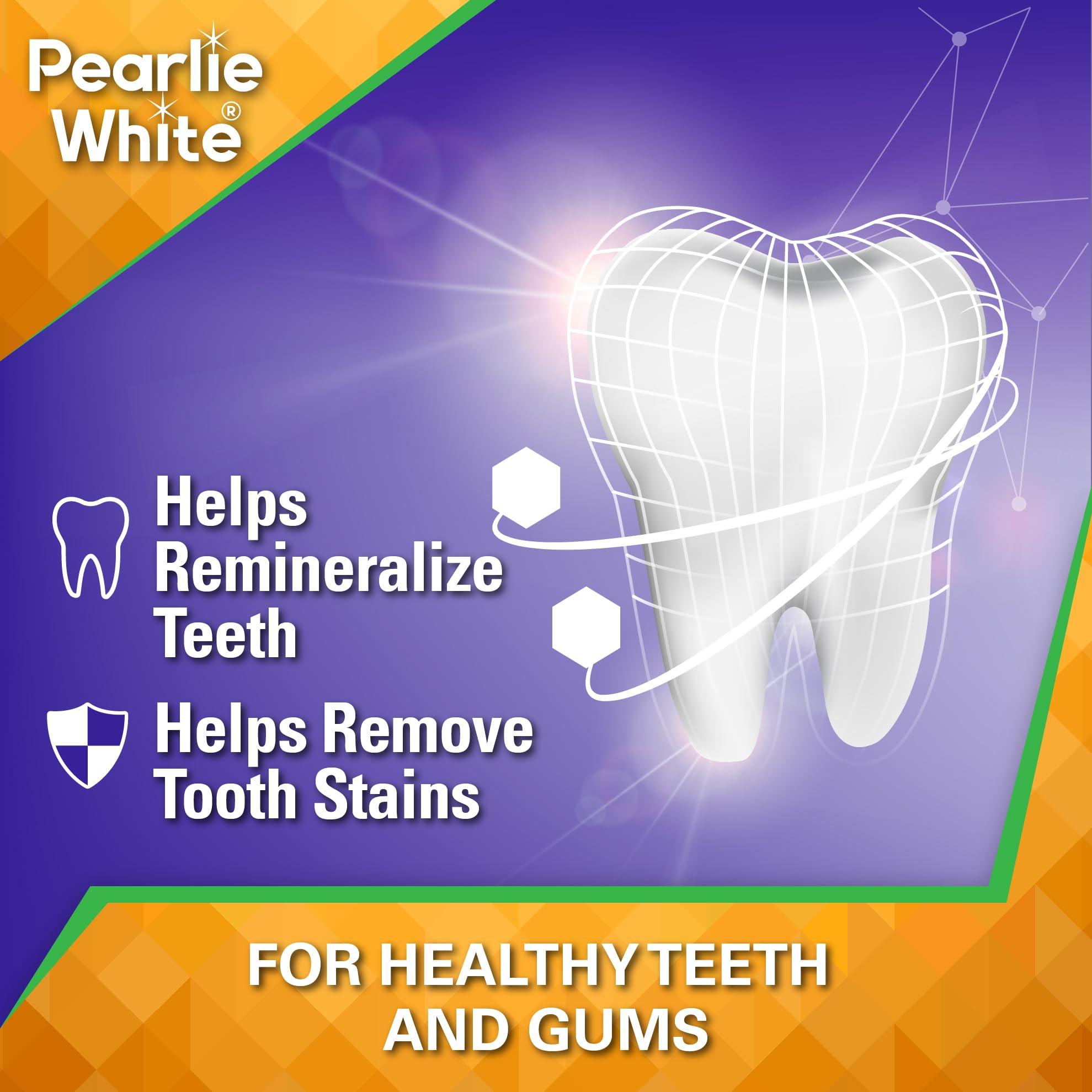 Pearlie White Pearlie White Active Remineralization Toothpaste - Fluoride Free (3.8oz) 110gm
