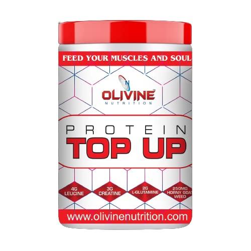 Generic Olivine Nutrition Protein Top-Up 330g | Mass Powder Ultimate Muscle Building Formula for Muscle Support
