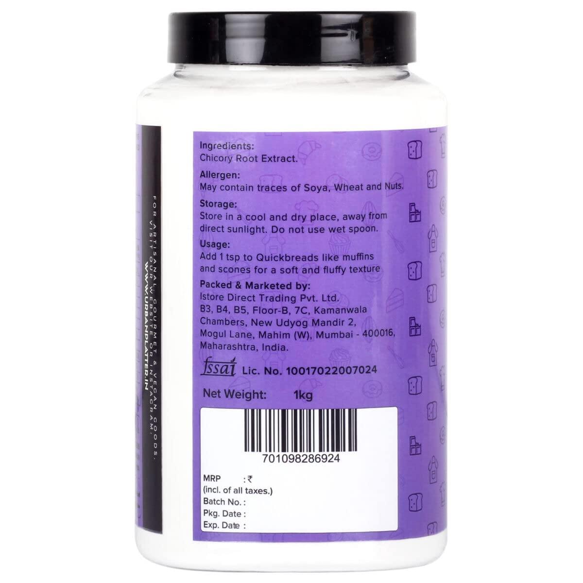 urban platter Urban Platter Inulin Powder, 1Kg [Fructo Oligo Saccharides, Prebiotic & Rich in Fiber, FOS]