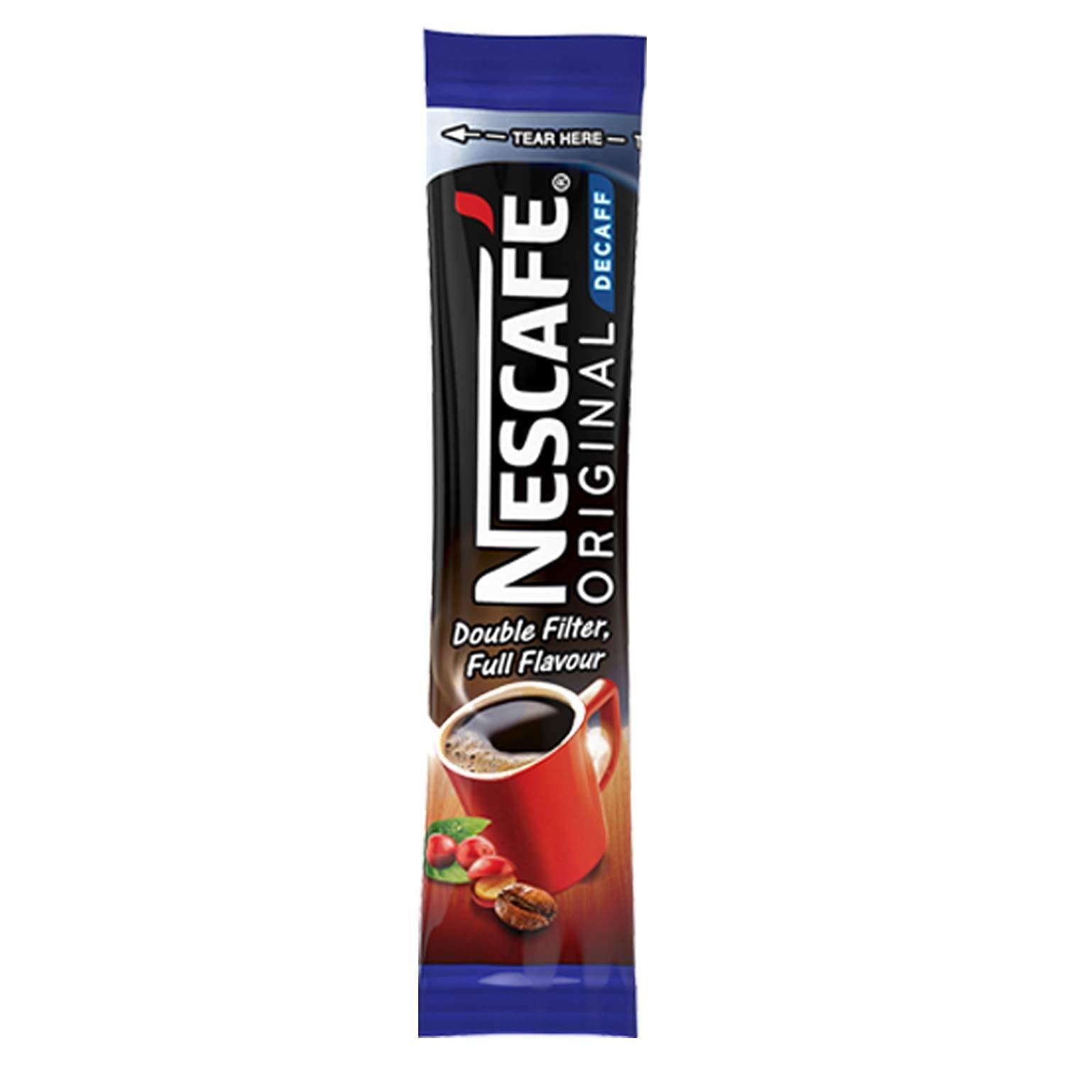 Nescafé Nescafe Original Decaffeinated Double Filtered Coffee Sticks, Sachets, 0.06 Oz / 1.8 G, 20 Pack