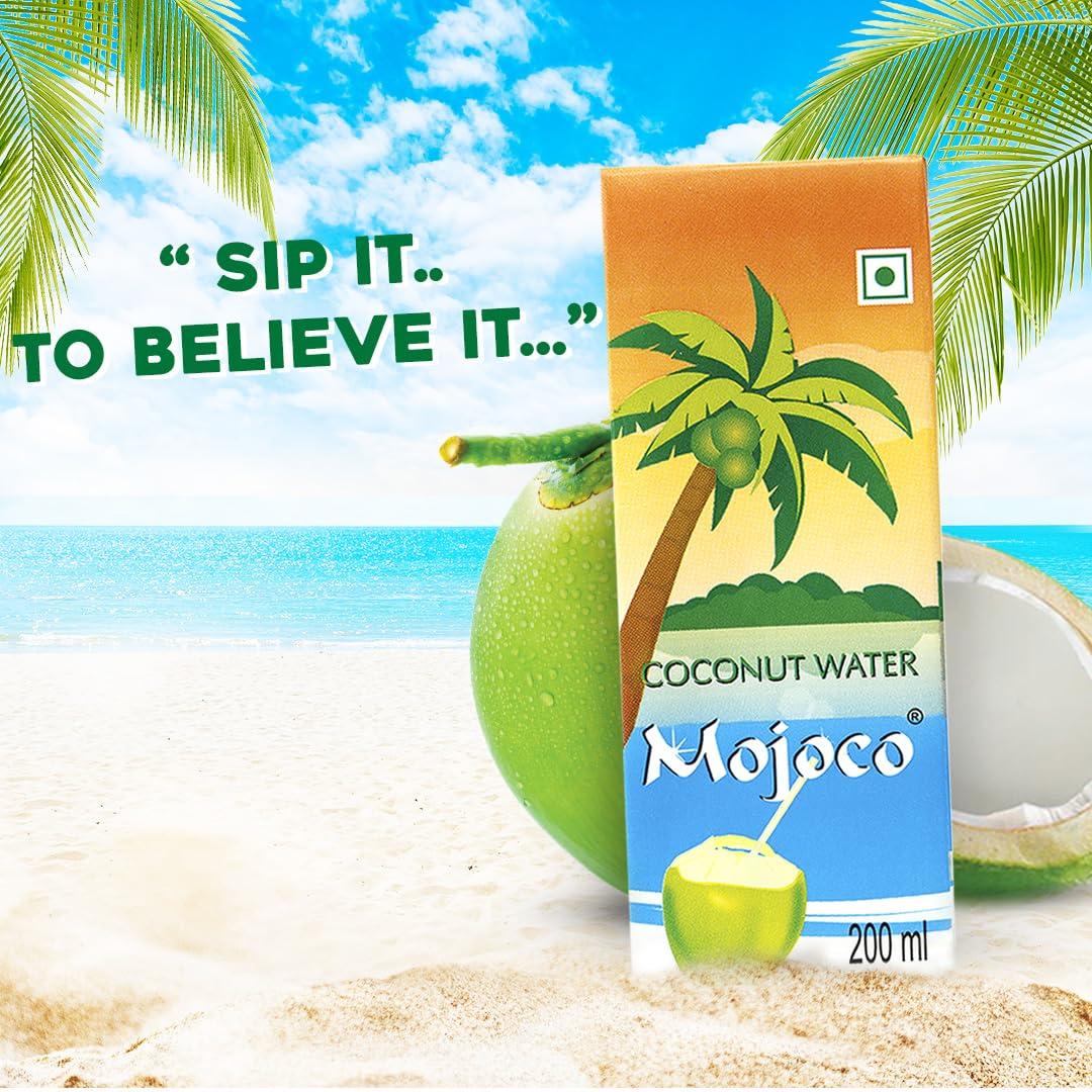 MOJOCO MOJOCO Delicious Natural Tender Coconut Water Energy Drink,200 ml(Pack of 6)