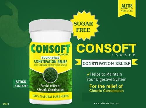 Altos Herbal Consoft Powder | 100g+100g | For Constipation