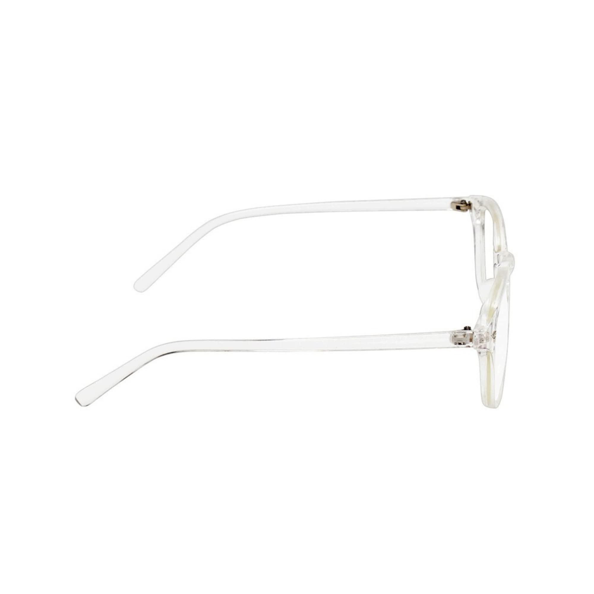 Fancy-Creation Fancy-Creation Premium UV400 Protected Round Anti Glare Reading Glasses Zero Power Computer Glasses For Men & Women (Multicolor) (Transparent)