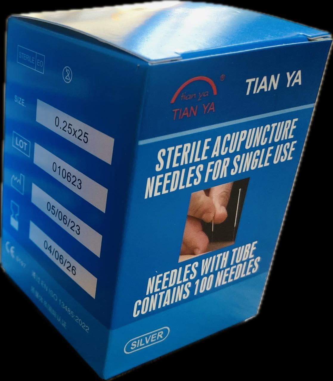 ACUWORLD ACUWORLD Dry Needles Physiotherapy Acupuncture Box 100 Needles (0.25 * 50)