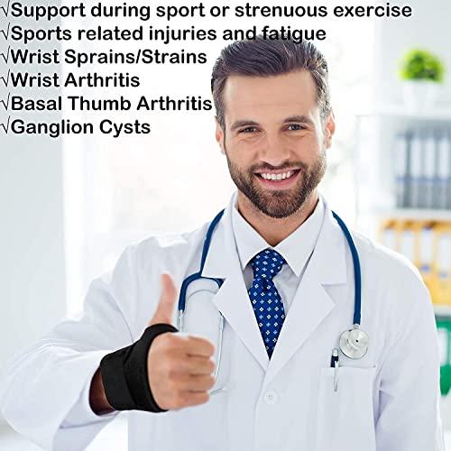 Mata kripa Mata kripa Wrist Brace For Tendinitis And Arthritis,one Hand Adjustable,Wrist Brace Support-for Women and Men Adjustable for Right and Left Hand with Thumb Stabilizer for Pain Relief (Single Piece)