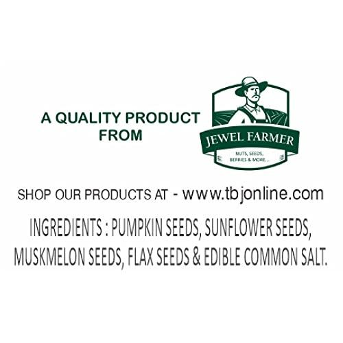 NUTVEDA NUTVEDA Roasted SEEDMIX 200g - Ready to Eat | Pumpkin Seeds | Sunflower Seeds | Muskmelon Seeds | Flax Seeds