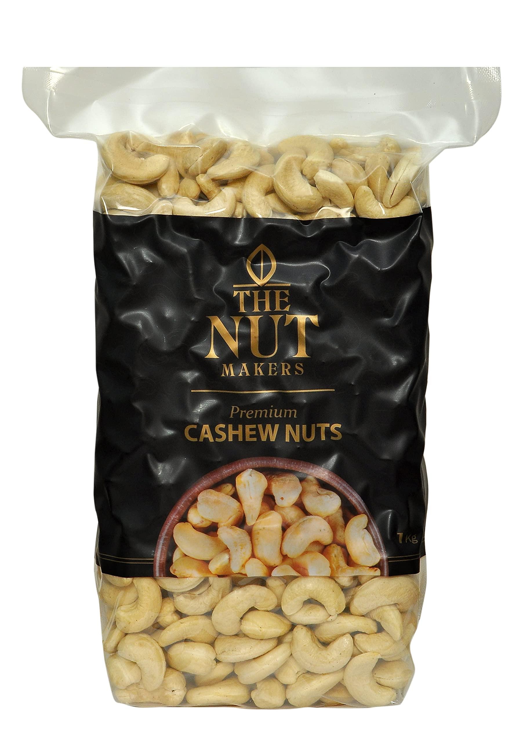 The Nut Makers W180- Dry Roasted Plain Cashews
