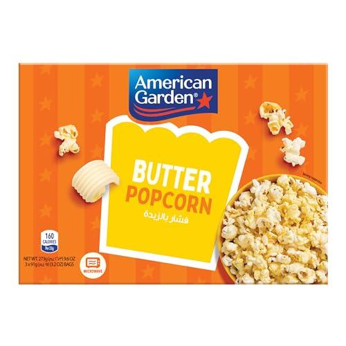 American Garden AG Microwave Popcorn Butter 10.5oz