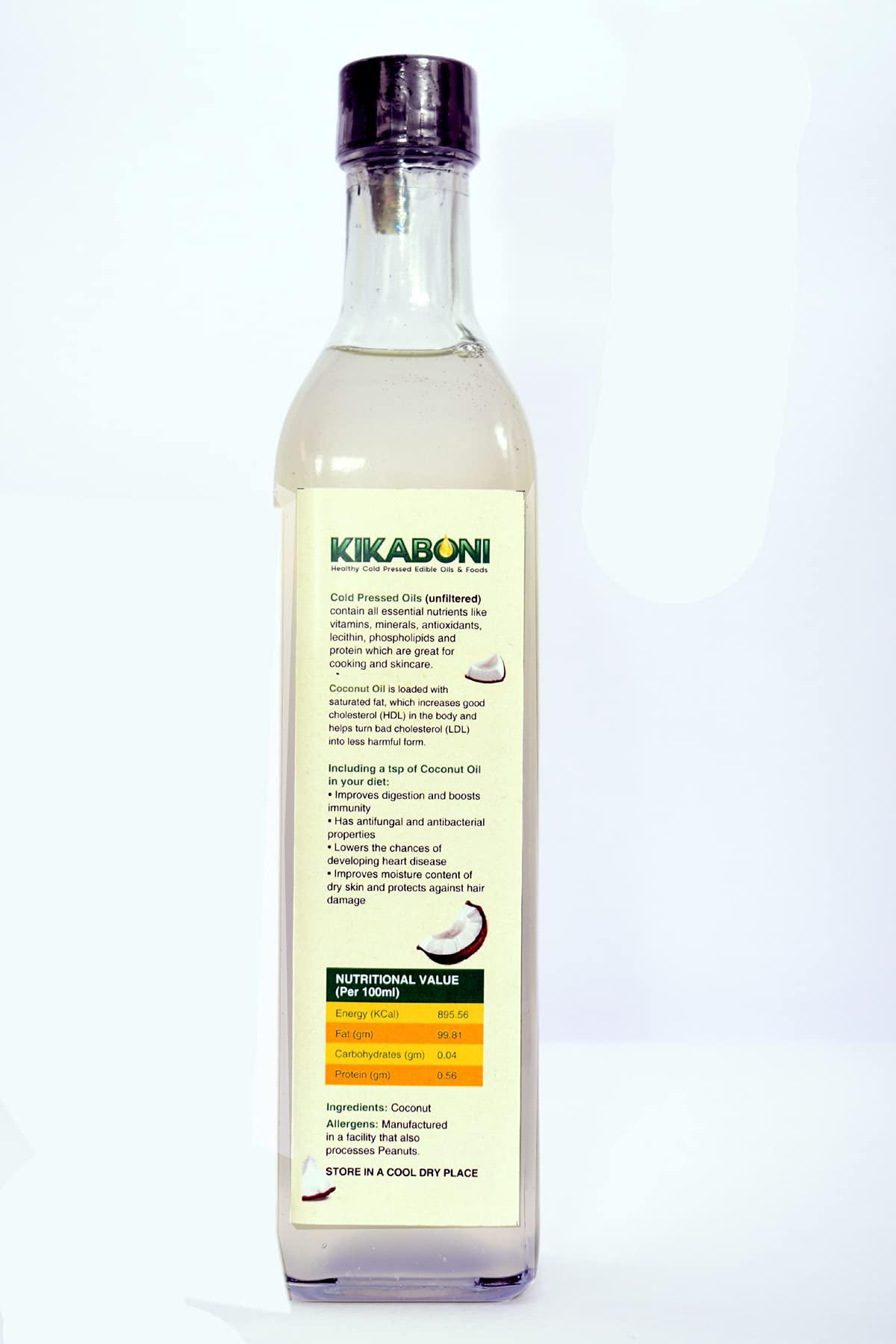 Kikaboni Kikaboni Cold Pressed Coconut Oil 500ML