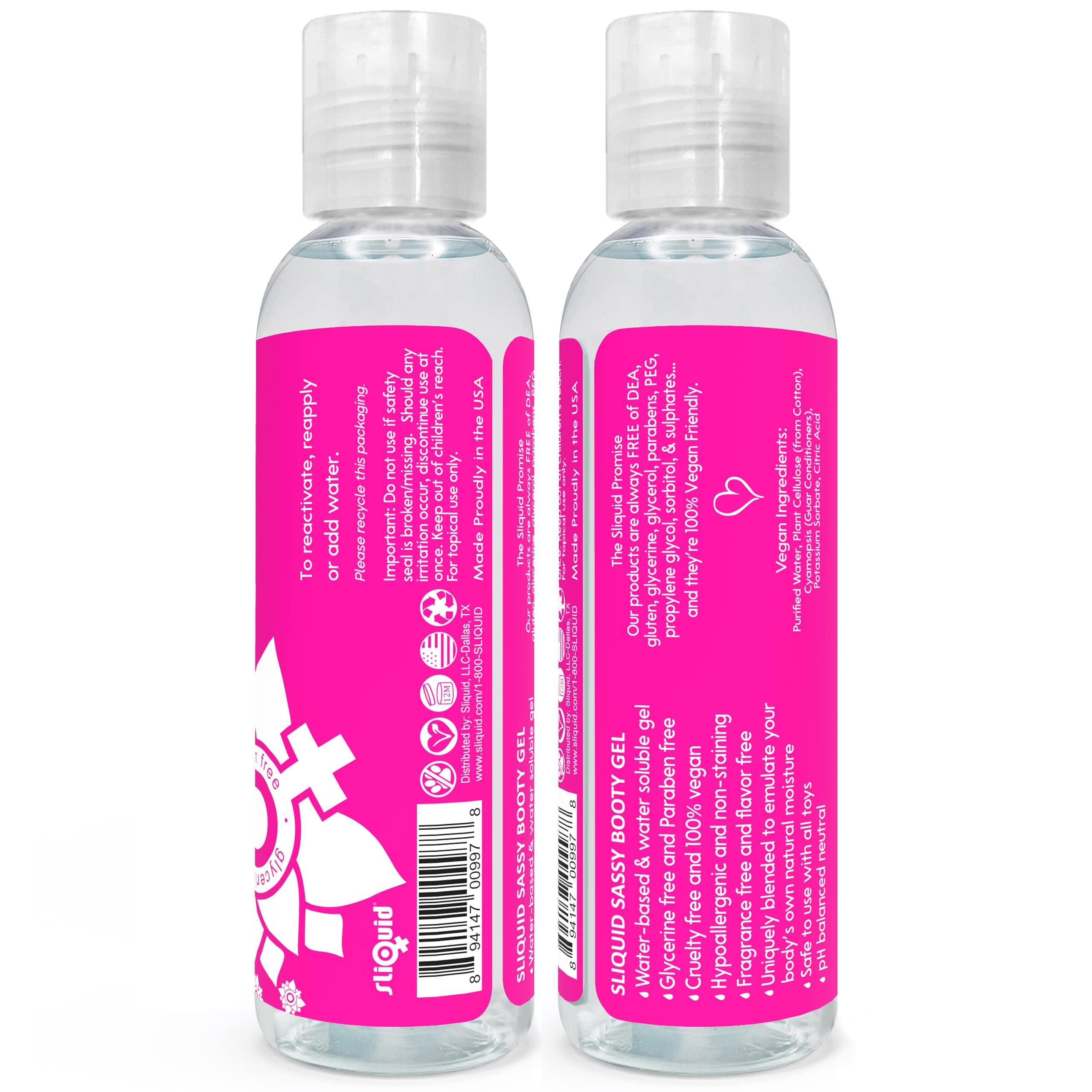 Sliquid Sliquid Naturals Sassy Glide 2oz by Sliquid Lubricants