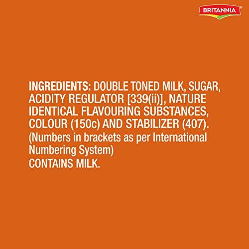 Britannia Winkin Cow Britannia Winkin Cow Badam Flavoured Milk, 180 ml Pet Bottle - Pack of 6