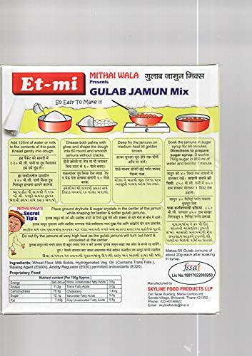 Et-Mi Et Mi Gulab Jamun Mix Rose 200 gm