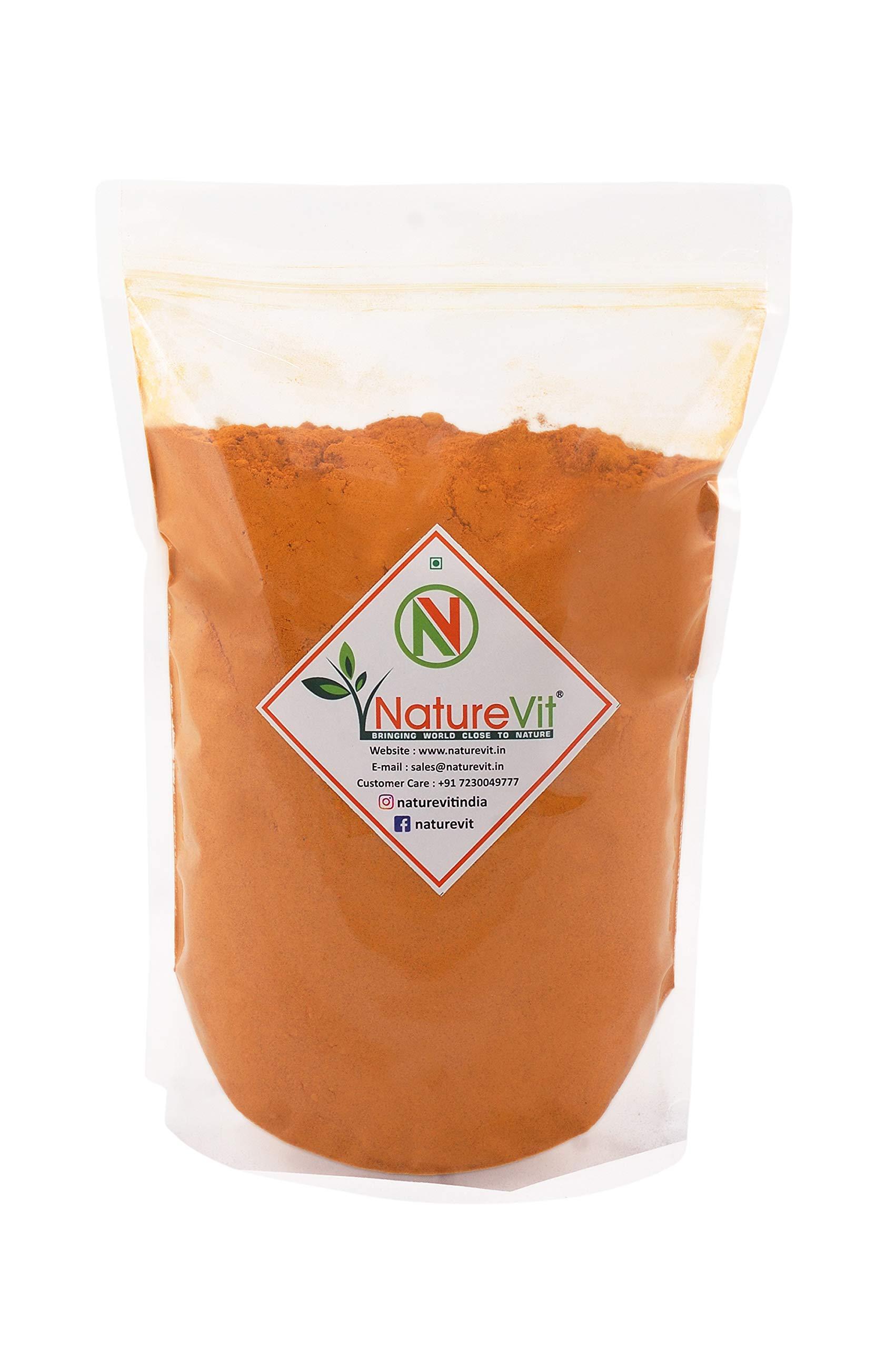 Nature Vit NatureVit Lakadong Turmeric Powder, 5 kg High Curcumin Lakadong Turmeric Powder - Directly sourced from The Organic Farmers of Lakadong Village - East and West Jantia Hills of Meghalaya