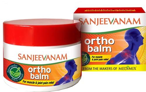 SANJEEVANAM SANJEEVANAM Medimix Ortho Balm | For Muscle & Joint Pain Relief | An Ayurvedic Pain Relief Balm | 25G
