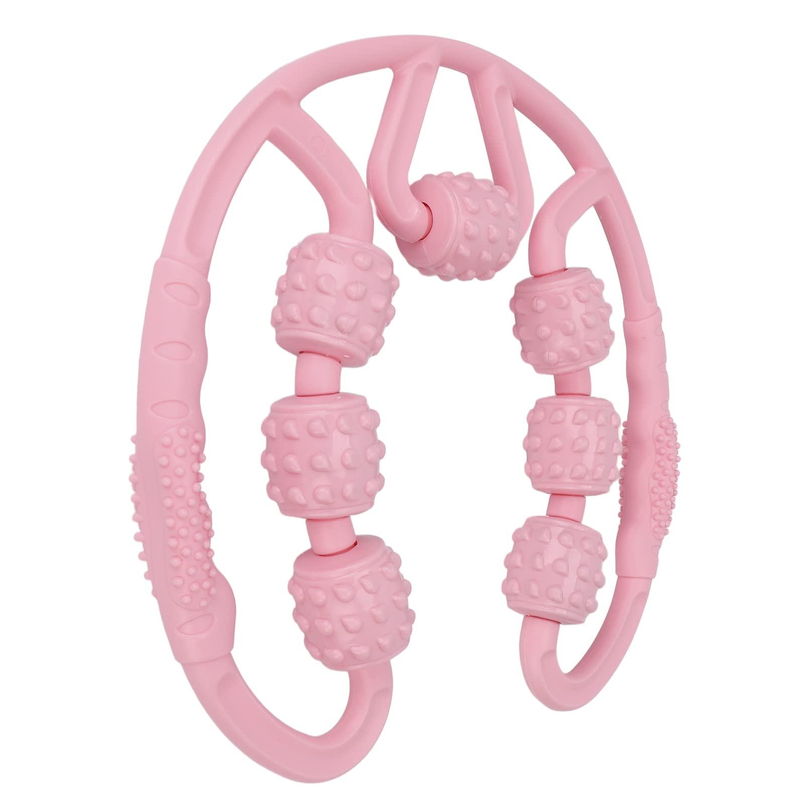 Ironctic Leg Muscle Roller, Drop Shaped Muscle Massage Roller 7 Wheels for Thigh for Gym Use