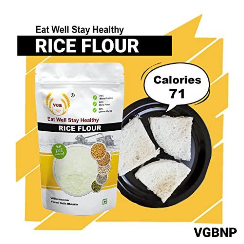 VGBNP VGBNP Rice Flour (Chawal Ka Atta) Pure Rice Powder, Chawal Atta (white rice Flour, Kalimouch rice, Flour idiyappam flour) Healthy Fiber rich Immunity Builder Rice Flour - 10Kg