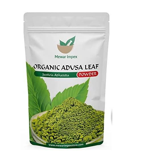 Mewar Impex Mewar Impex Adusa Leaf Powder 400 gm | Aadathodai | Vasa Pure Leaves |Vasaka | Adhatoda Vasica | Adalodakam Leaves Herbal Powder