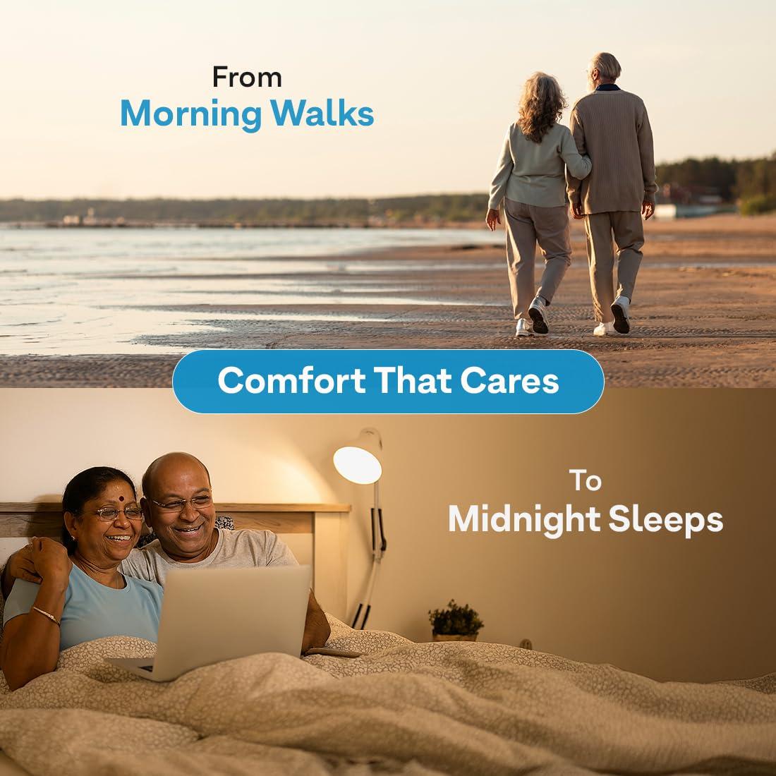 ELDURO ELDURO Adult Diapers XL Size | 96-165cm (38\"-65\") | Pant Style, Adult Diapers, Adult Diaper Pants, Adult Diapers XL Size, Unisex, Leakproof, 14hr Overnight Protection - Pack of 1 (10 counts)