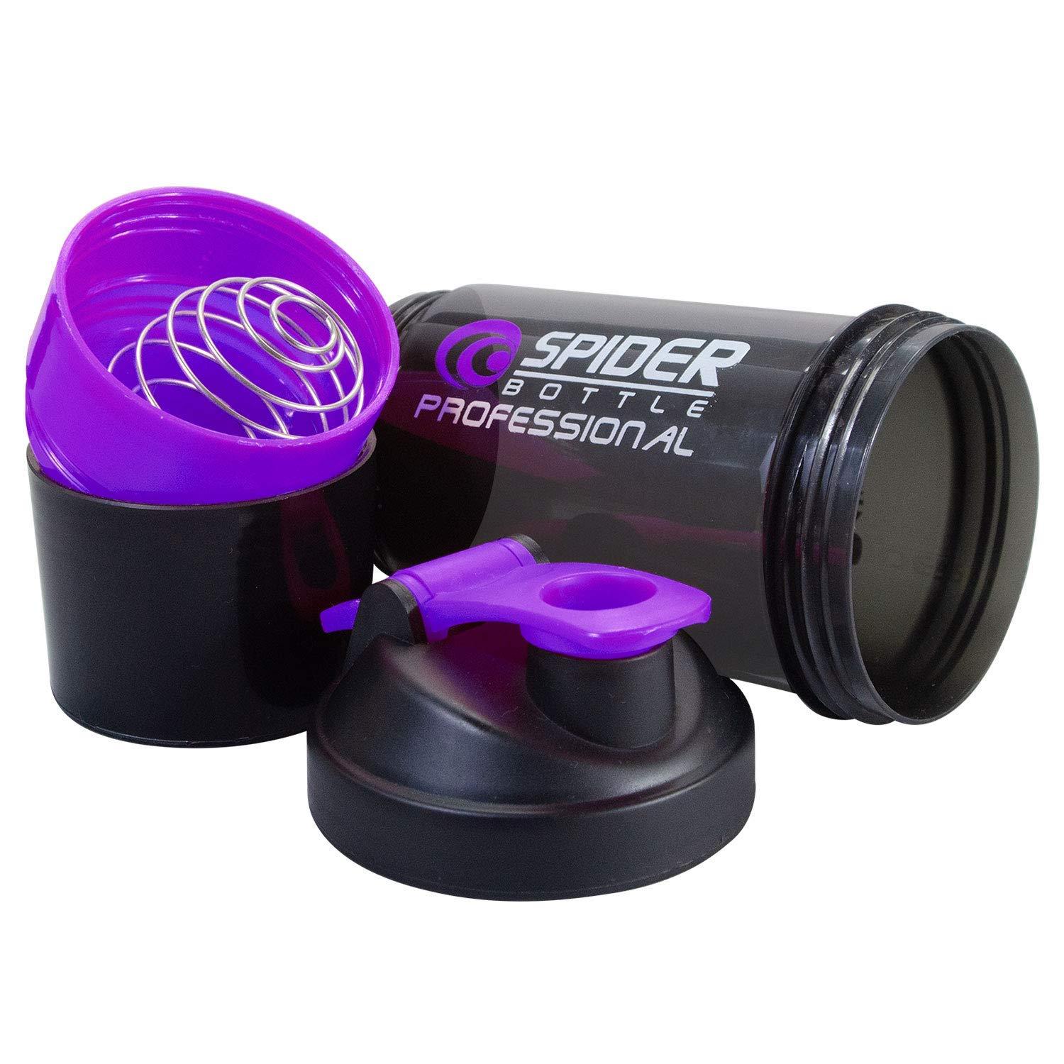 COOL INDIANS Shaker Bottle Protein Gym Shaker Bottle |Leak-Proof Shaker Blender with 2 Extra Compartment, for Protein, PRE Workout| Sipper Bottle| Shaker Bottle | BPA Free|Multicolor |White|Pack of 2