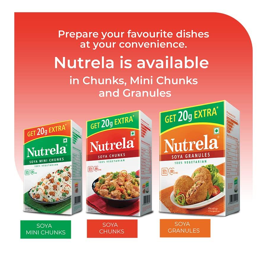 NUTRELA NUTRELA SOYA - Chunks, 200 Gram Pack