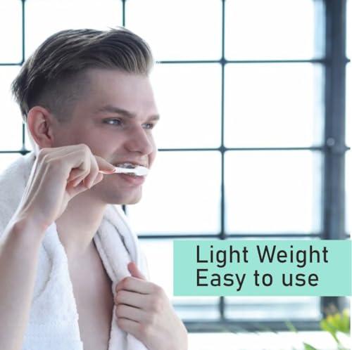 Old Tree Old Tree Bulk Hotel Toothbrush Set (500 Pcs, White) Perfect for Hotel Accessories | Hotel Amenities | Guest House Kit | Toiletries Kit | Clubs | Hotel |Travel Use | White Toothbrushes (Without Cover)