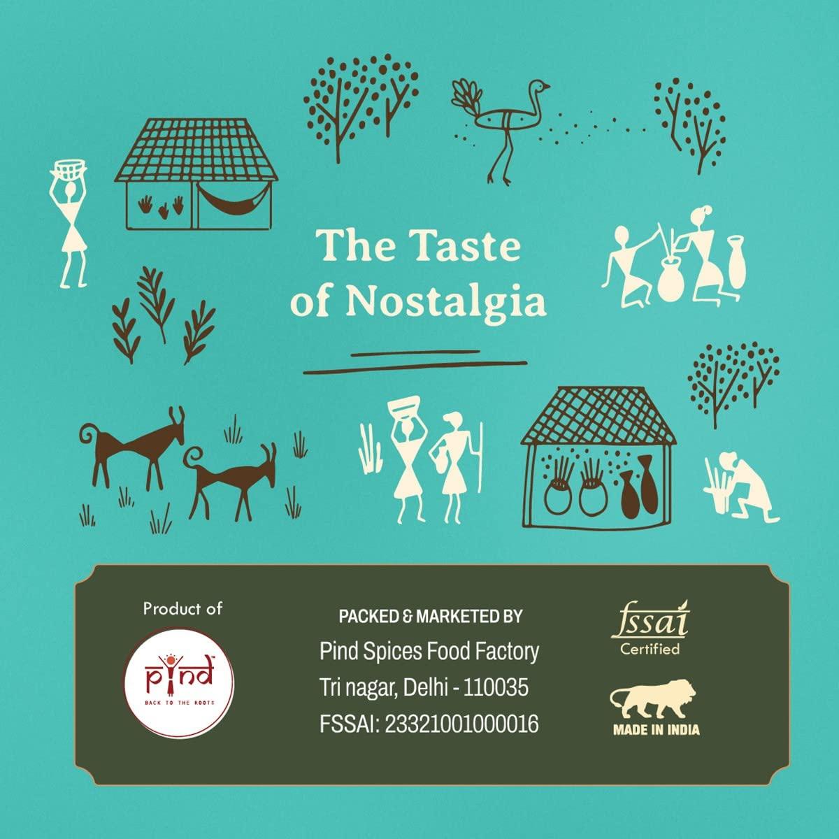 pind BACK TO THE ROOTS pind Flax Seeds, Omega 3 Fatty Acid Rich, Healthy Super Seed (250 g) Mixed Seeds (250 g)