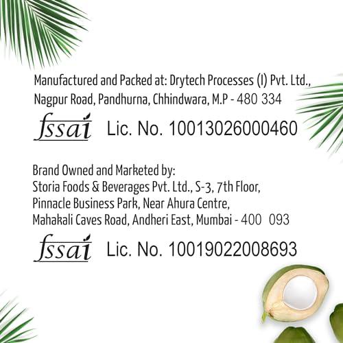 Storia Storia 100% Tender Coconut Water, No Added Sugar, No Added Flavours - 200ml PET (Pack of 30)