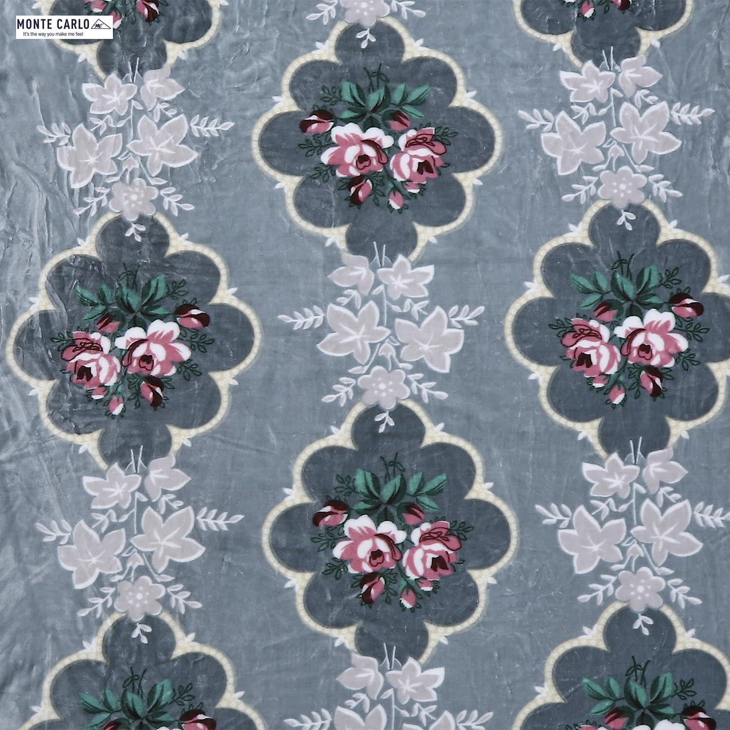 Monte Carlo Monte Carlo Printed Mild Winter 1 Ply Single Bed Blanket (24BL-RELATION-12)