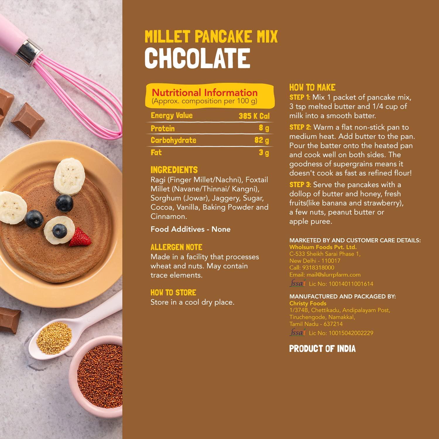 SLURRP FARM Slurrp Farm Healthy Breakfast and Snacks Trial Pack Combo, 300g (Pack of 6, 50g each) & Slurrp Farm Millet Vermicelli, Semiya , 180 g each (Pack of 2)