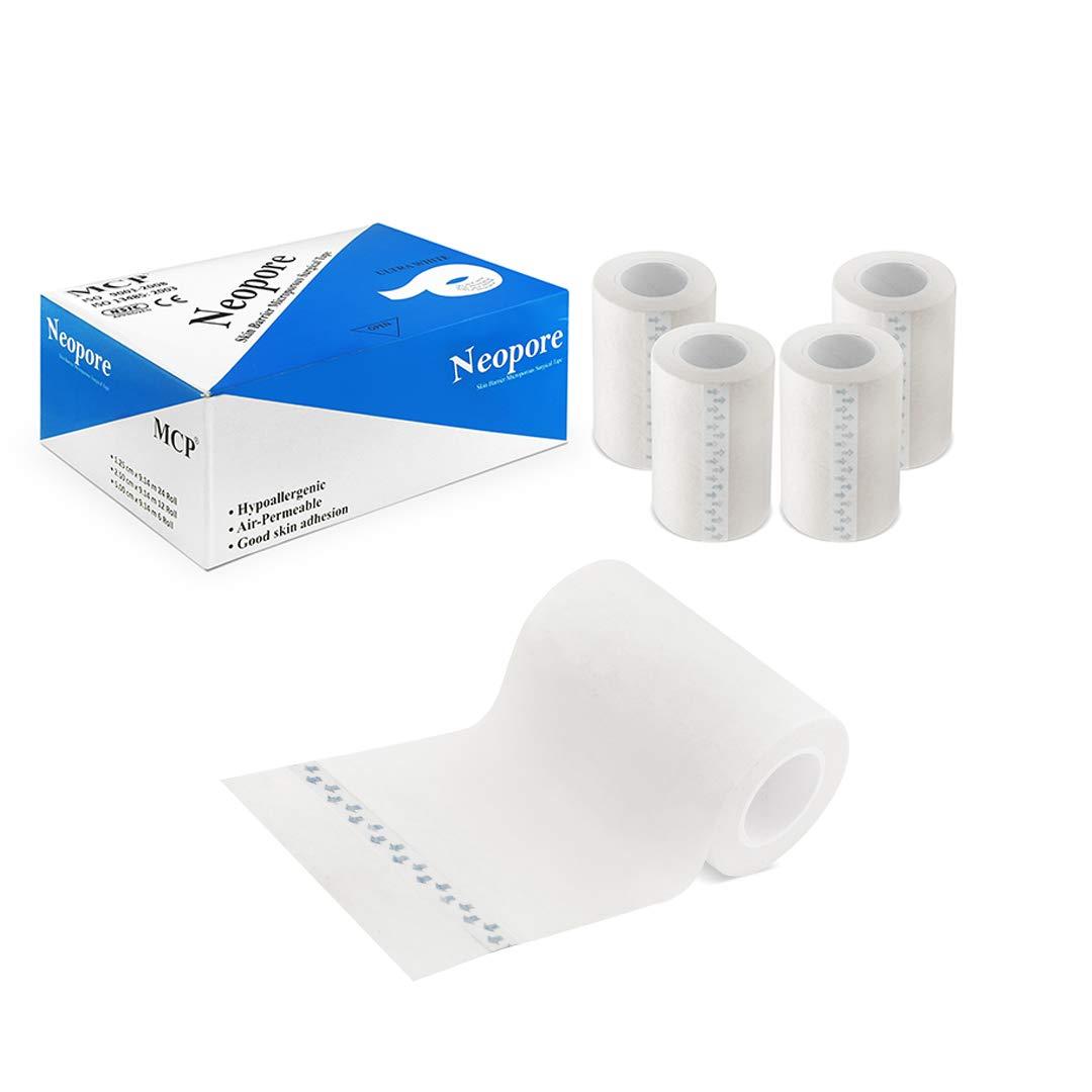 MCP MCP Neopore Surgical Paper Tape- 3 Inches (Pack of 4)