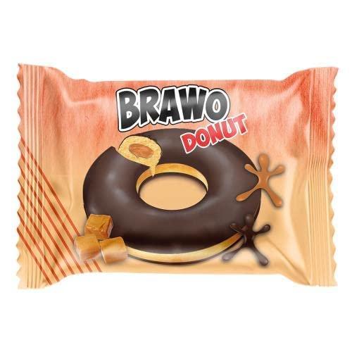 Generic ANI Brawo Donut Cake, Karamel Donut (Pack of 12) Each 40G