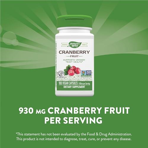 NATURE'S WAY Nature\'s Way Cranberry Fruit, 465 MG, FRUIT, 100 CAP