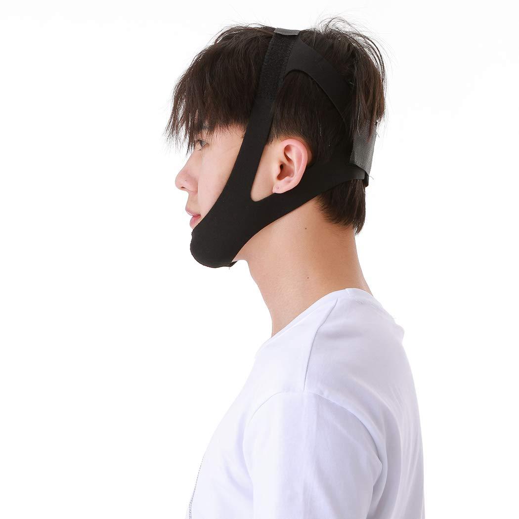 ZOYLINK Zoylink Chin Strap Creative Adjustable Anti Snoring Device Sleep Aid for Men & Women (Black)