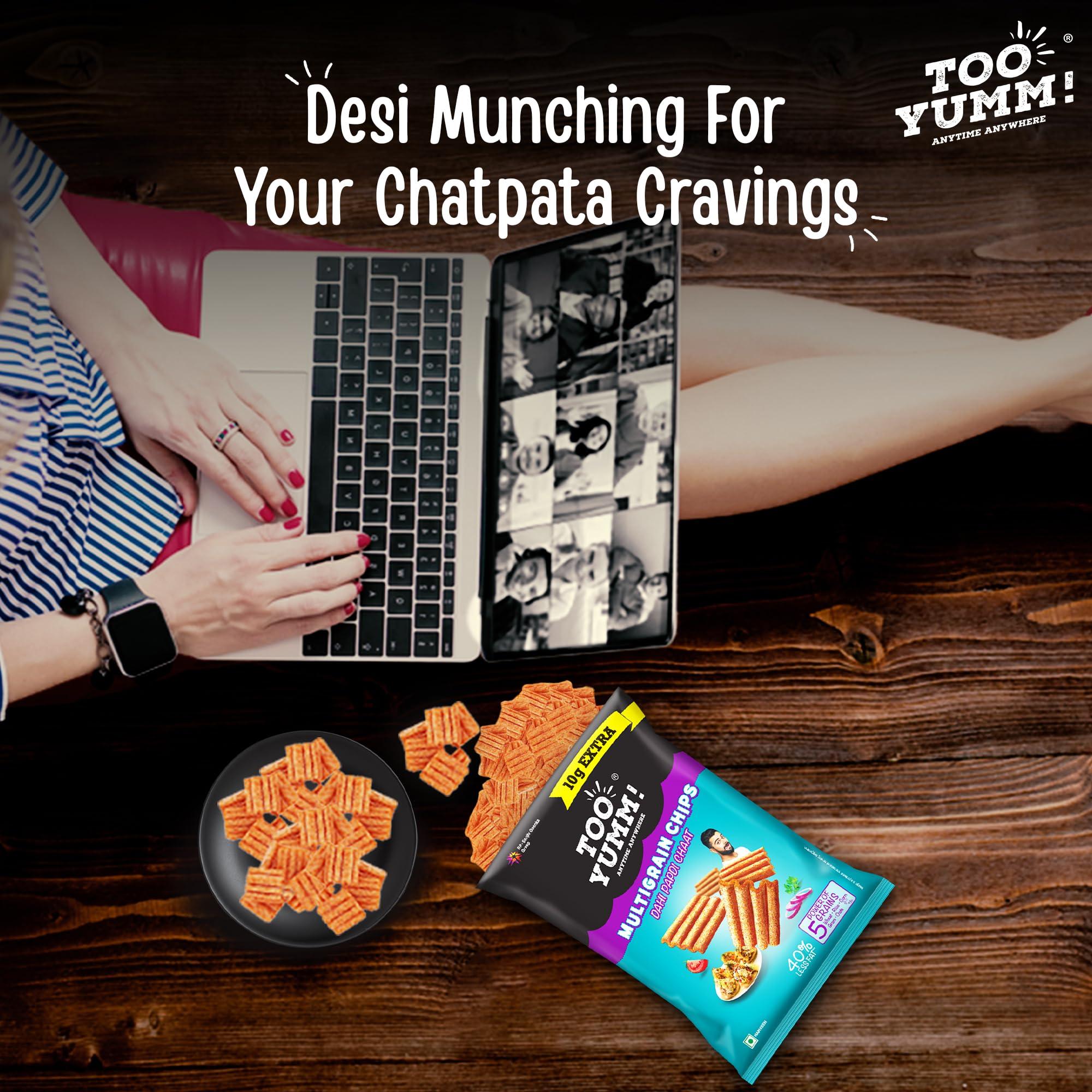 Too Yumm Too Yumm Mgc Dahi Papdi Chaat, 75G - Dahi Masala