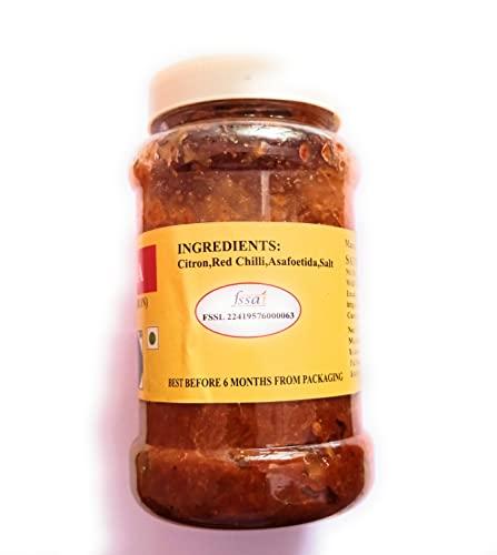 Santhiya Food Products Santhiya Narthangai (Citron) Pickle (500)