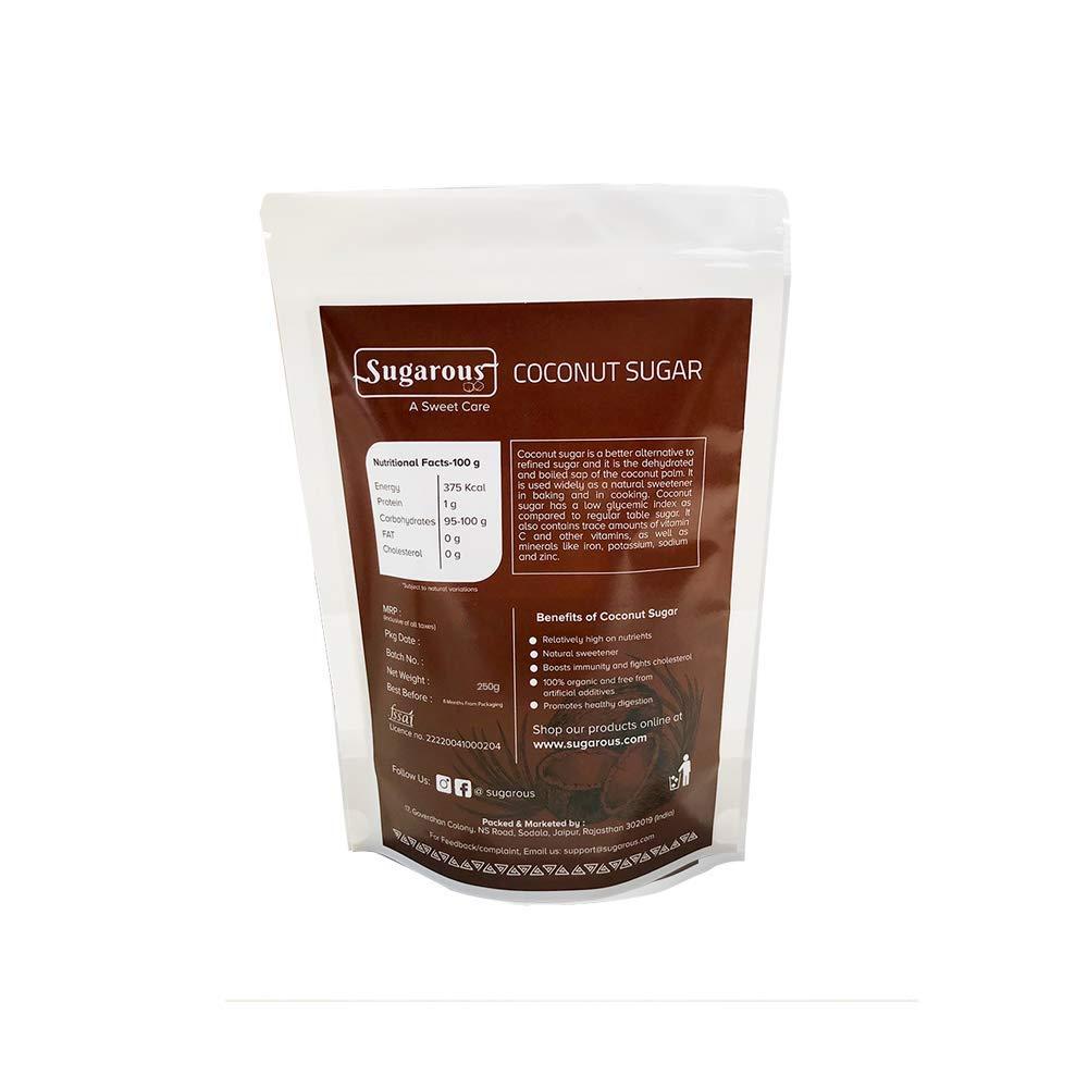 Sugarous Sugarous Coconut Sugar, 250 gm