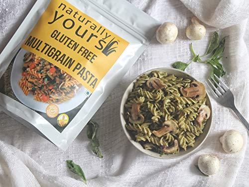 Naturally Yours Naturally Yours, Multigrain Pasta, Gluten Free, No Maida, Preservative Free, Vegan, 200g (Pack of 1)