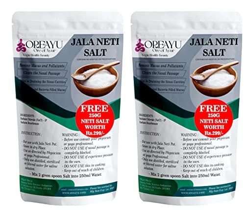 OREAYU 4 Pcs Copper Neti Pot Yoga and Ayurveda Jal Neti Pot for Sinus, Nose Irrigation and Cleaning (250 ml) (4 Pcs)