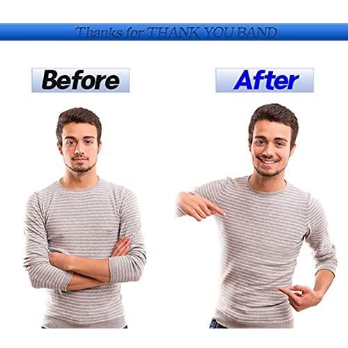 BUFY Men Nipple Covers, Portable Invisible Breathable Men Chest Patches for Running (Skin Color)