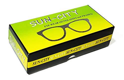 Sun City Sun City +1.00 to +3.50 Reading Glasses for Men and Women (+1.00 +1.25 +1.50 +1.75 +2.00 +2.25 +2.50 +2.75 +3.00 +3.50) (BLACK, 1.25)