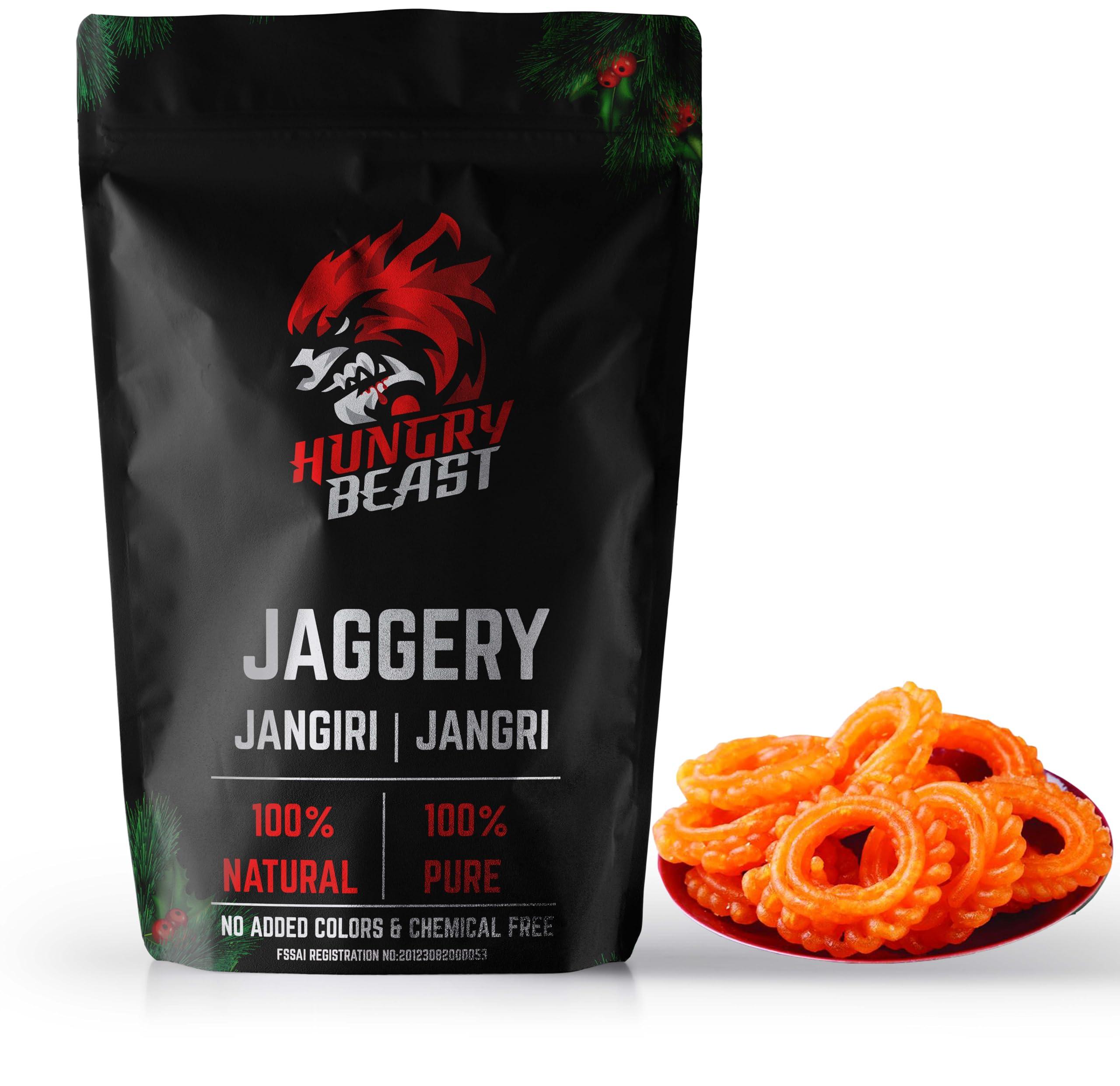 HUNGRY BEAST Healthy Home Made Jangiri | Jangri | Imarti | Jhangri | - (100 grams)