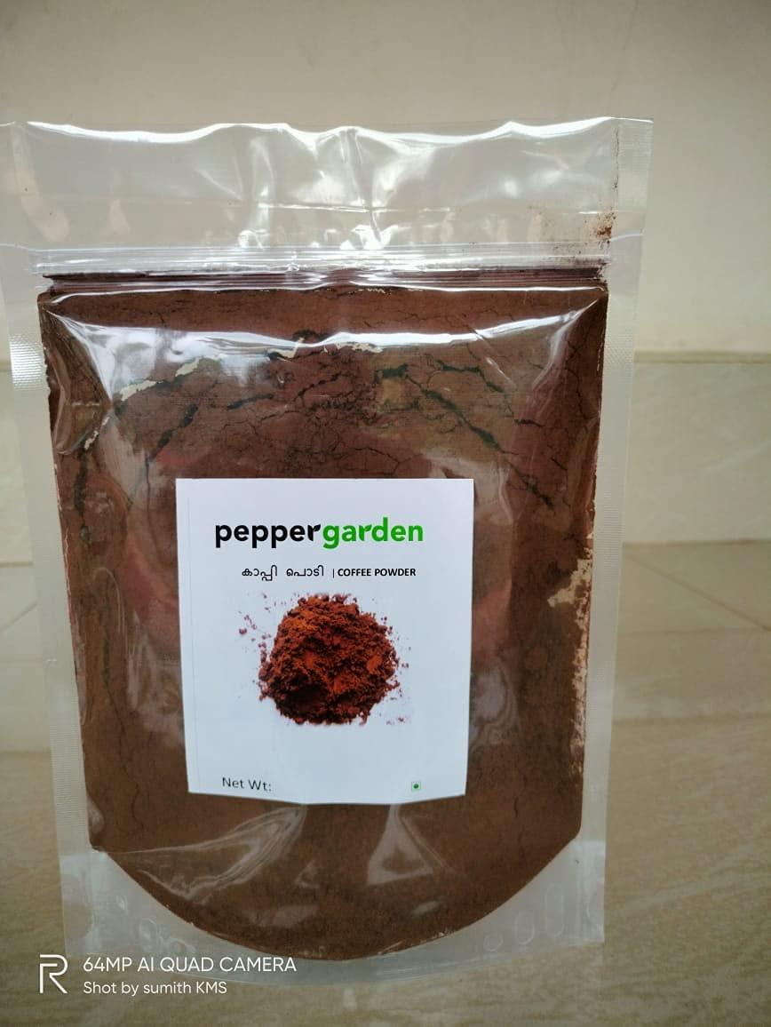 peppergarden Black Coffee Powder from Idukki Kerala (0% chicory 100% Natural))(800g)